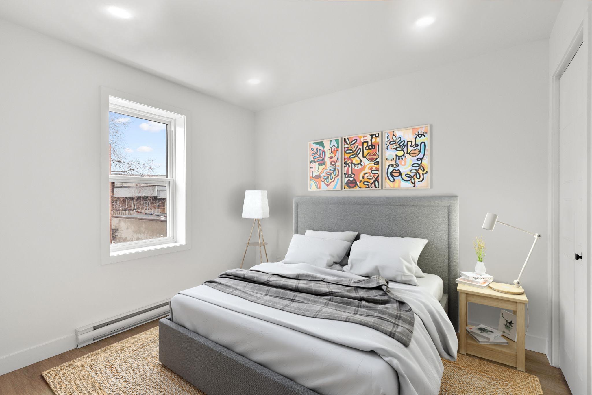 Chambre meublée — rue de Rouen, Montréal