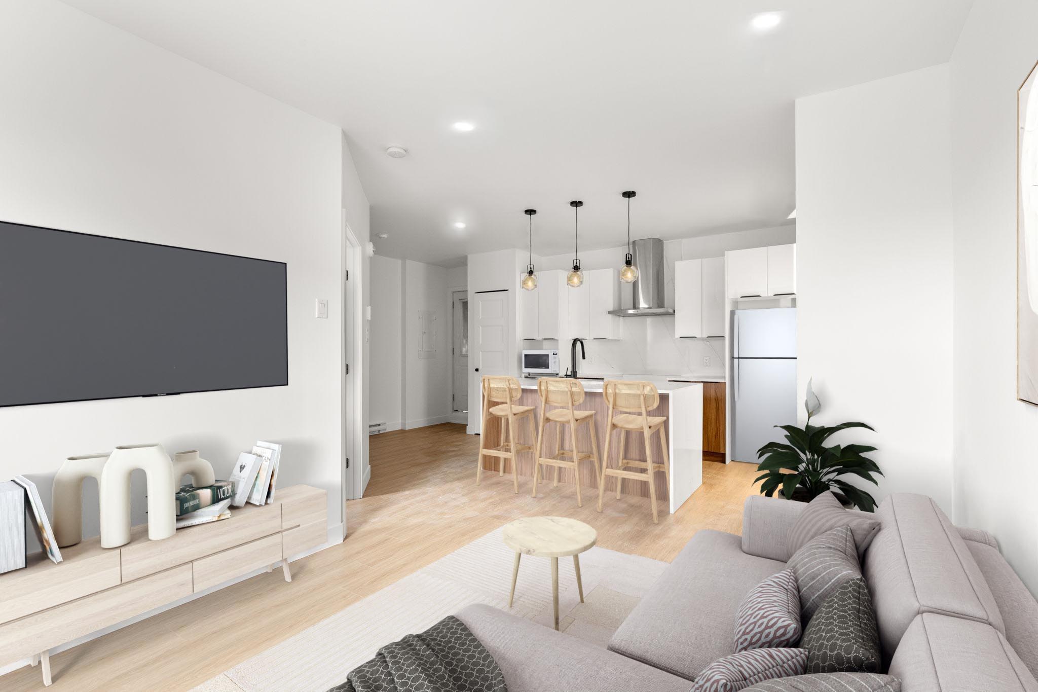 Espace intérieur — rue de Rouen, Montréal